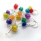 Miniature Christmas Ornaments, 15 pc Tiny Gumdrops, Adorabilities